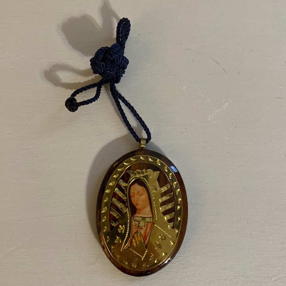 Mary necklace.  purchased at Chapel of the Holy Cross in Sedona, AZ. New